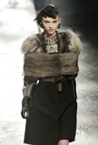 Lanvin Gold Crystal Cage Neck Choker Necklace Fall 2009 Runway