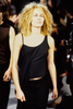 Ann Demeulemeester Black Rubberized Asymmetrical Drape Top Runway Spring 1997