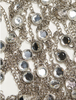 Paco Rabanne Silver Chain Fish Net Mesh Crystal Dress Gown