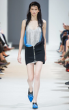 Paco Rabanne Silver Metal Mesh Chain Mail Tank Top Mini Dress Runway Summer 2014