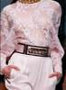 Balmain Gold Chain Clear Waist Belt Spring 2014
