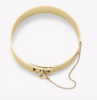 Eddie Borgo Gold Safety Chain Choker Necklace