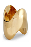 Gold Sculptural Oversized St. John's Bracelet