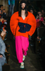Gucci Red Pleated Round Circle Issey Miyake Style Top Jacket Runway Spring 2019