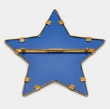 Saint Laurent Blue Plexi Star Brooch Spring 2008 Runway