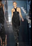 Gucci Red Halter Neck Gown with Metal Details Runway Spring 2007