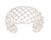 Christian Dior Quilted Lucite and Crystal Cuff Bracelet Set SS2004