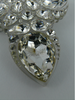 Christian Dior Lucite and Large Crystal Broach SS2004