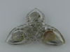 Christian Dior Lucite and Large Crystal Broach SS2004