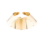 Lanvin Gold 'Oracle' Oversized Collar Choker Necklace SS2013