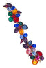 Yves Saint Laurent Multi-Color Rhinestone Bracelet