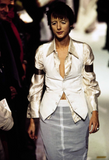 Maison Martin Margiela Satin and Chiffon Jacket and Skirt SS1993