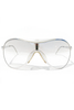 Christian Dior by John Galliano Clear Rodeo Drive Y2K Aviator Sunglasses