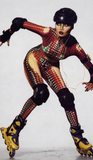 Jean Paul Gaultier FW 1995 Cyber Dot Bra Mesh Long Sleeve Top