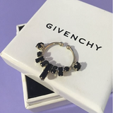 Givenchy Gold Black Crystal Small Nose Ring Piercing Fall 2012 Runway