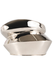 Alexander McQueen Silver Carved Sculptural Iris Bracelet Set