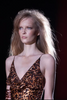 Roberto Cavalli Tortoise Leopard Print Silk High Slit Slip Dress Gown Runway Fall 2003
