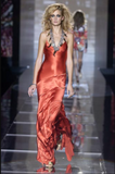 Roberto Cavalli Blue Turquoise Silk Slip Dress Gown Spring 2004