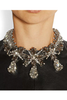 Givenchy Pearl and Smokey Quartz Crystal Choker Necklace