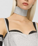 Dolce&Gabbana Crystal Wide Choker
