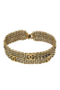 Chanel Gold Chain Logo Choker Necklace