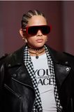 Versace Gold Medusa Logo Pearl Choker Necklace