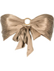 Saint Laurent YSL Brown Silk Monogram Wrap Logo Print Bandeau Top
