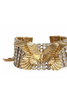 Blumarine Crystal Rhinestone Large Butterfly Choker Necklace