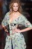 Roberto Cavalli Silk Green Pink Black Multicolor Floral Print Wrap Skirt SS2003
