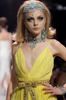 Christian Dior Blue Gemstone Crystal Flower Statement Ring Resort 2008
