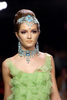 Christian Dior Blue Gemstone Crystal Flower Statement Ring Resort 2008
