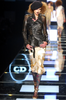Christian Dior x Galliano Nude Gold Corseted Lace Garter Mermaid Skirt SS2004