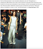 Ann Demeulemeester Black Sheer Net Wrap Skirt with Embroidery "And the wind caught the edge"