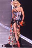 Christian Dior by Galliano Blue Denim Patchwork "Miss Diorella" Sarong & Two Piece Bikini Bra Panty Swimsuit Spring 2001