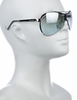 Christian Dior by John Galliano Clear Rodeo Drive Y2K Aviator Sunglasses
