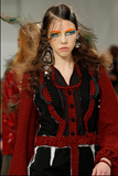 Maison Margiela Gold Industrial Steam Punk Oversized Earrings Runway Fall 2017