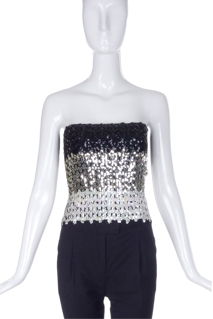 Vintage Sequin "Disco" Tube Top