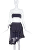 Simone Rocha Black Asymmetrical Ruffle Skirt - BOUTIQUE PURCHASE PRICE