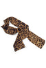 Vintage Leopard Print Scarves - Military Green, Brown and Blue&Gray&Black