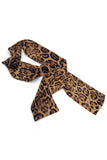 Vintage Leopard Print Scarves - Military Green, Brown and Blue&Gray&Black