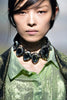 Lanvin Blue Sapphire Crystal Teardrop Oversized  Necklace Choker Spring 2014