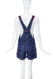 Tommy Hilfiger Denim Logo Short Overalls