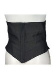 Thierry Mugler Couture Unisex Black Rope Lace Up Corset