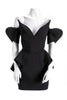 Thierry Mugler Black Velvet "Vampire" Dress Haute Couture 1981