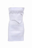 Yves Saint Laurent by Tom Ford Black Elastic Bandeau Strap Wrap Corset Belt