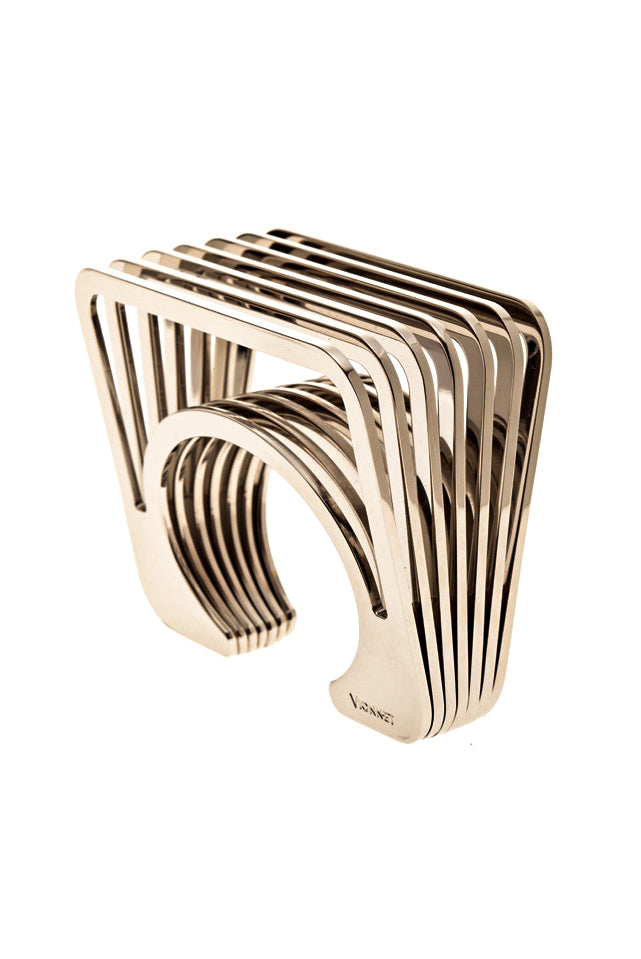 Vionnet Sculptural Slatted Dimensional Bracelet SS2012