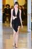 Anthony Vaccarello Black Cut Out Gold Ring Midi Dress