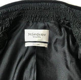 Yves Saint Laurent by Tom Ford Black Velvet Ruffle Blazer FW2001  - BOUTIQUE PURCHASE PRICE #