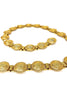 Versace 90's Gold Plated Medium 22 Link Medusa Coin Belt - BOUTIQUE PURCHASE PRICE