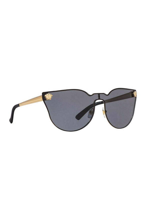 Versace Cat Eye Medusa Frameless Sunglasses 